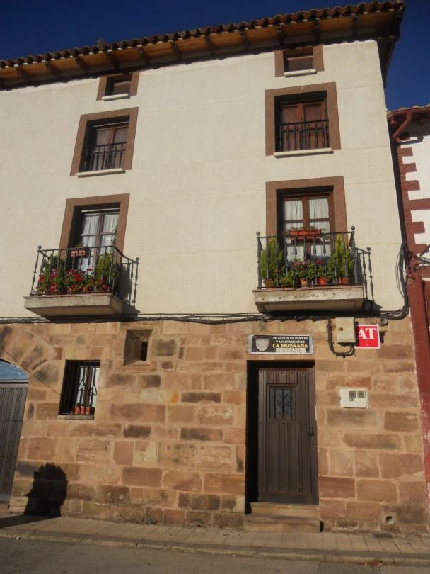 Two village-square penthouses near Ezcaray