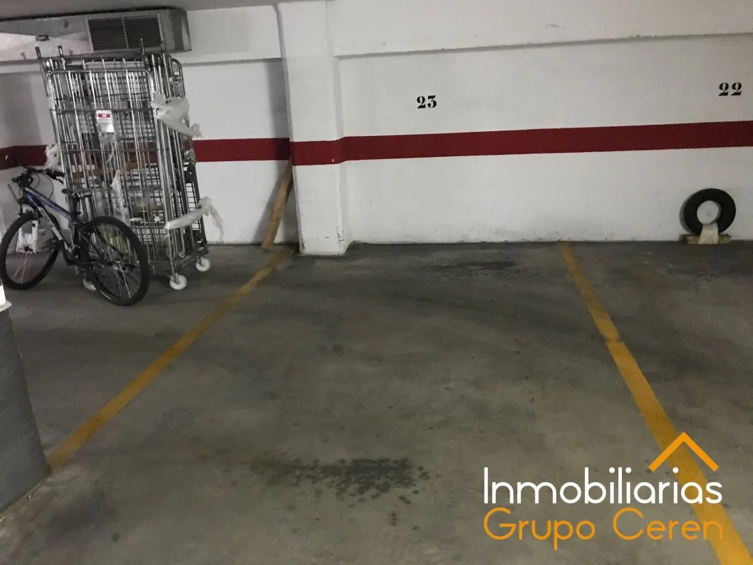 Central car garage near town hall