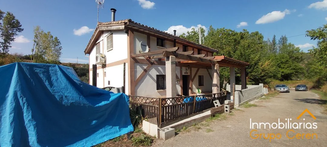 Mountain home with municipal garden