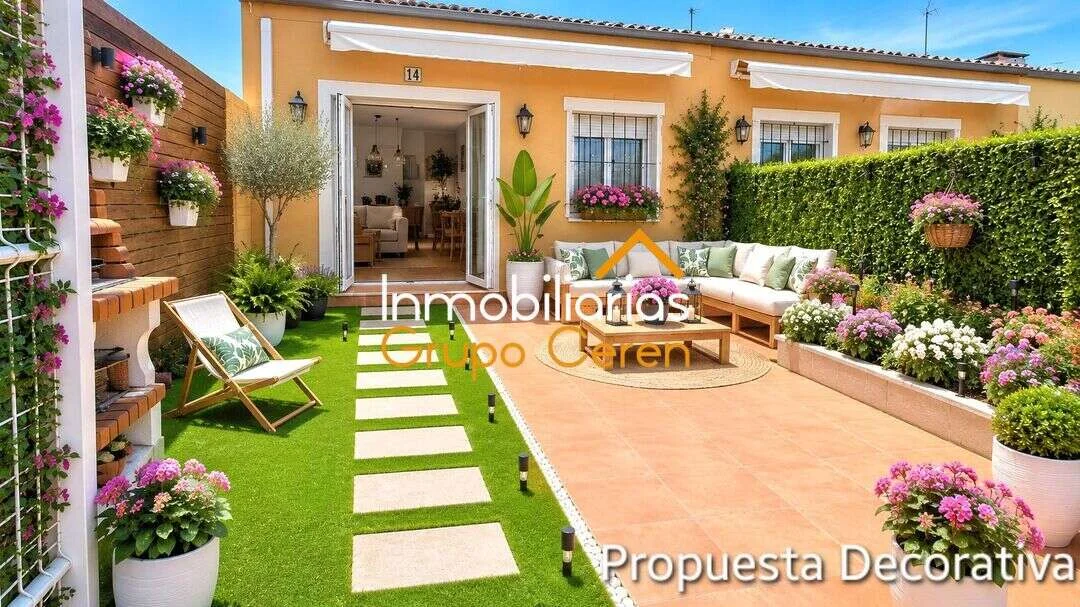 Furnished rural house with terrace