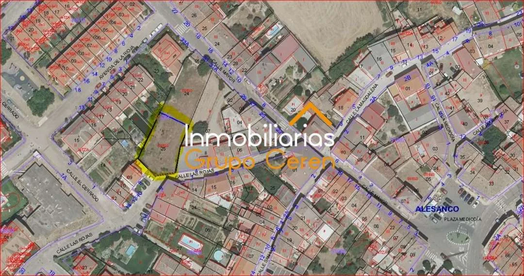 Parcela urbana de 537 m² en Alesanco