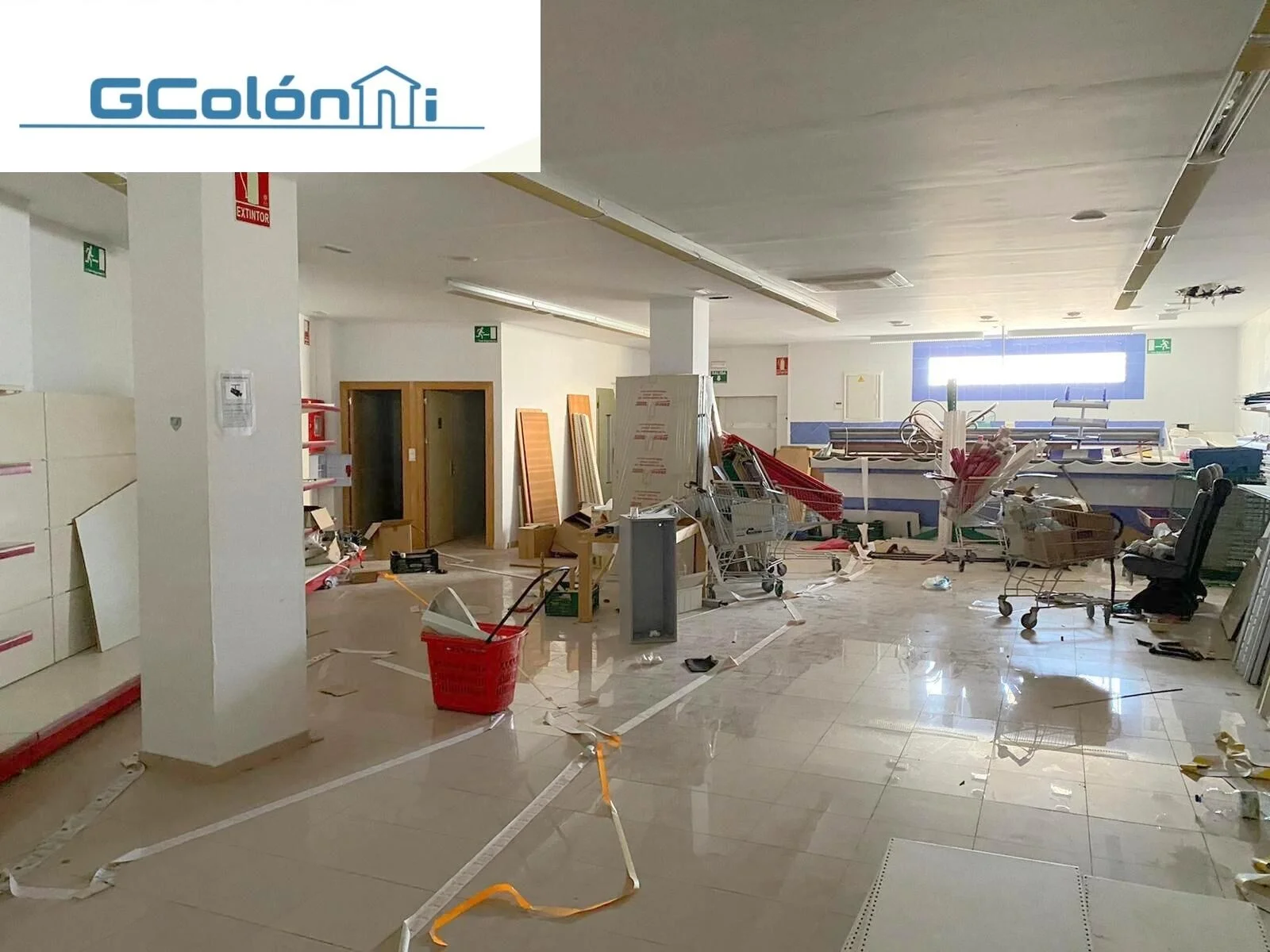 Ground-floor commercial unit, 623 m²