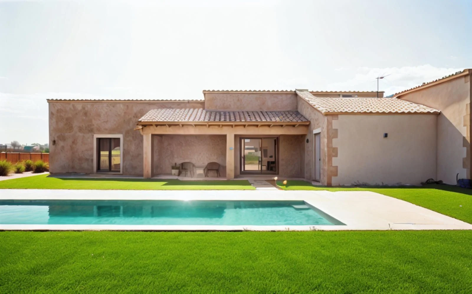 Chalet nuevo en parcela de 28.000 m²