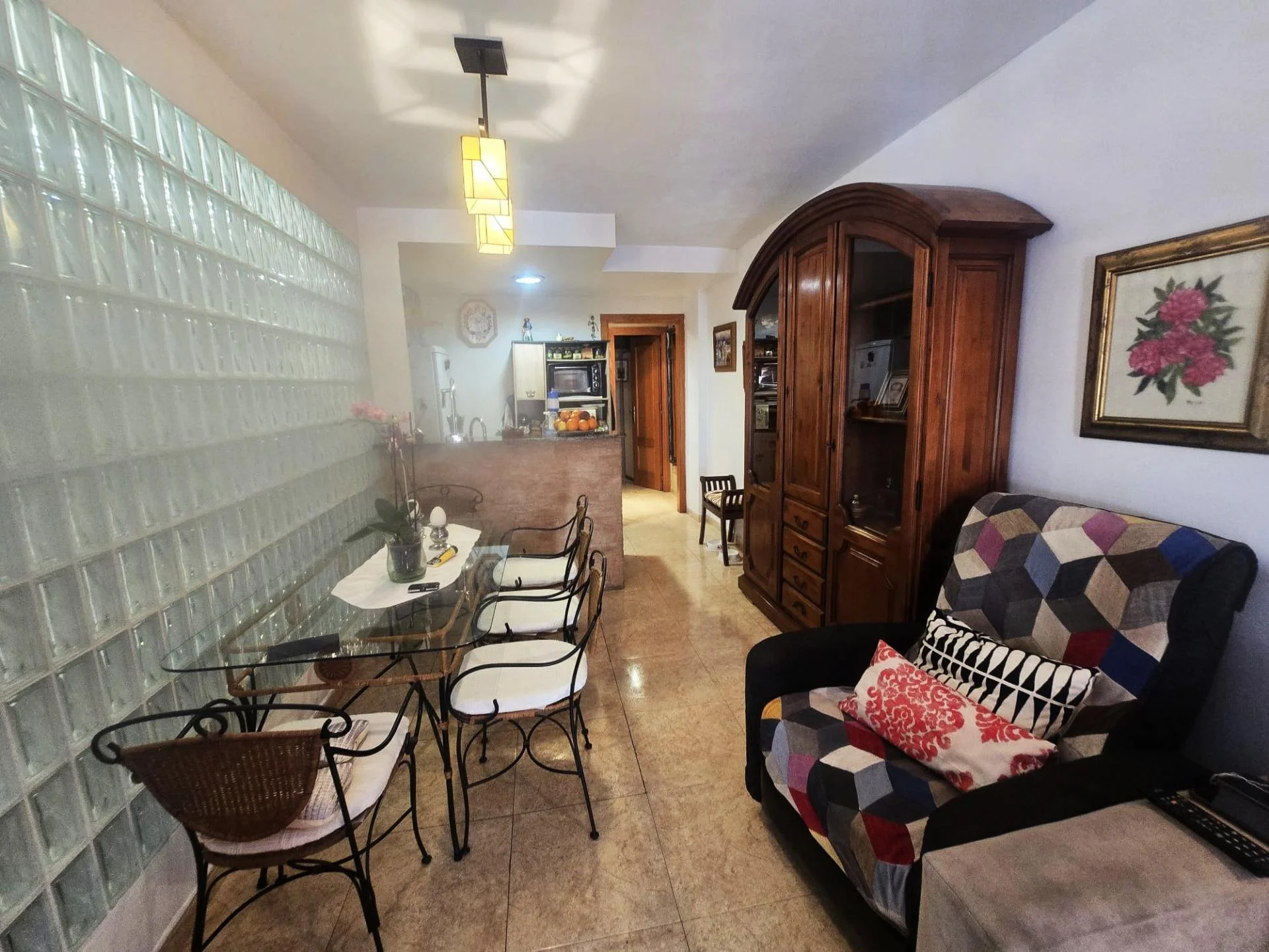 Two-level flat with separate studio