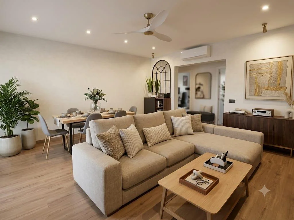 Reformed Son Canals flat, 2 bedrooms