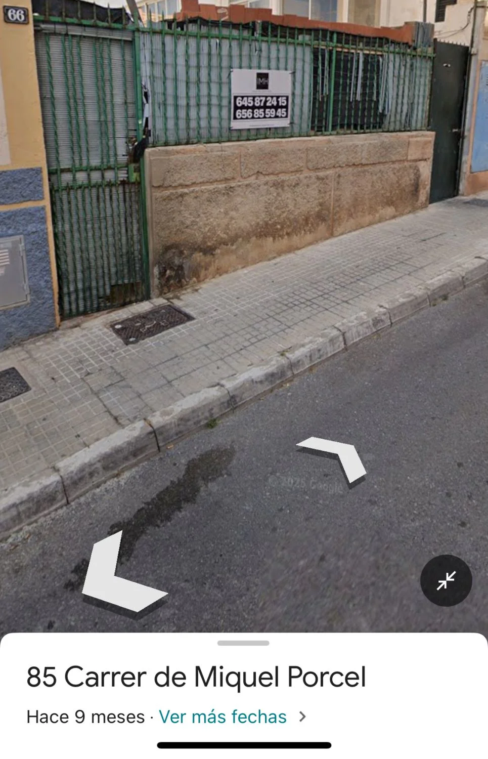 Garaje para dos coches en Son Espanyolet