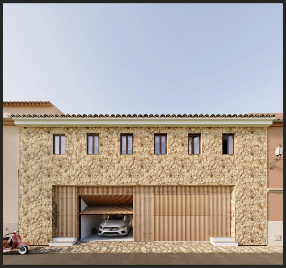 Mallorca plot with housing project