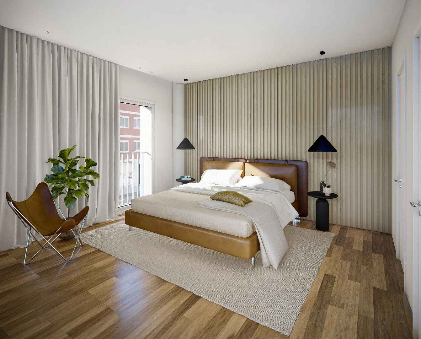 Central Burgos one-bedroom home