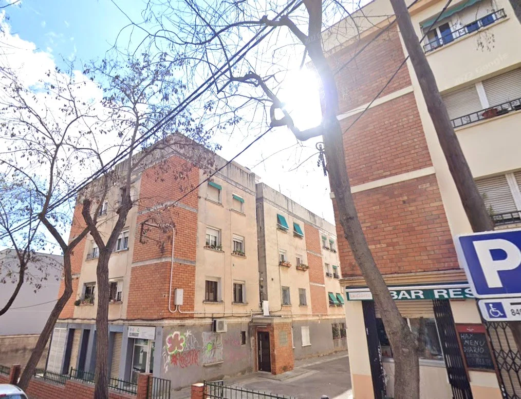 Piso alquilado en Barcelona, 44 m²