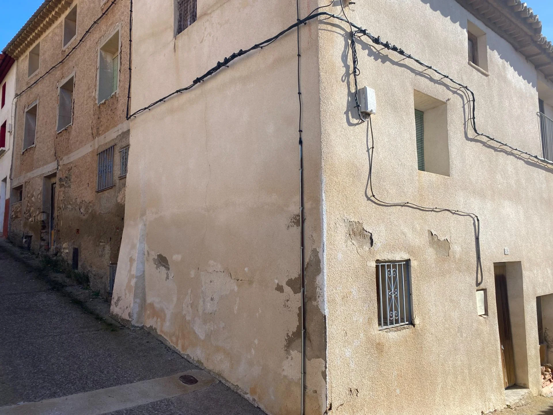 Three-storey village house with views