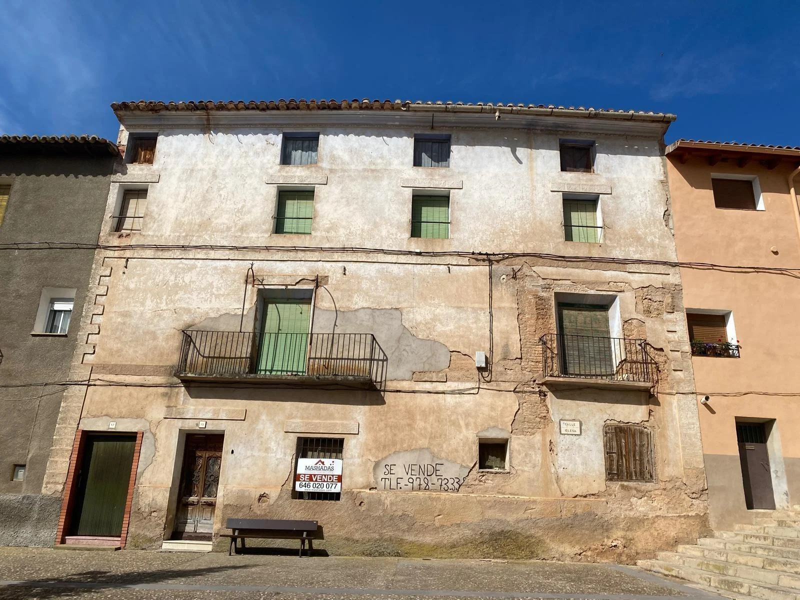 Traditional village house with renovation upside