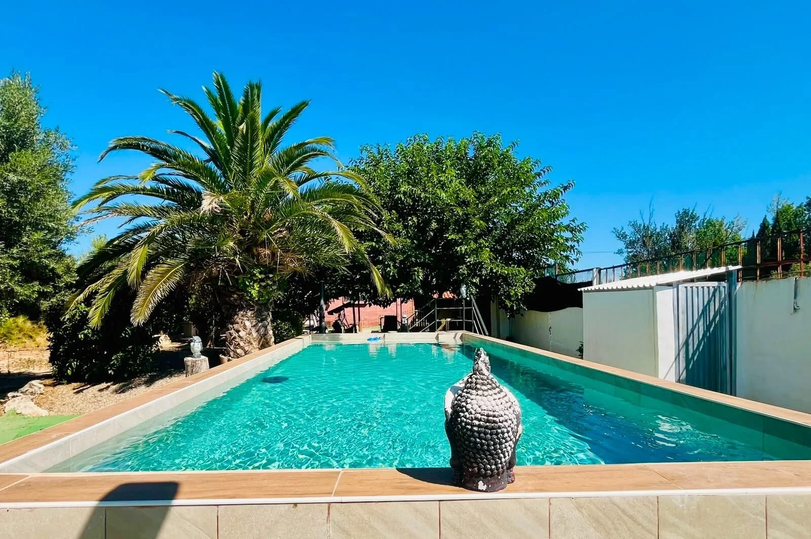 Reformed rural house with private pool