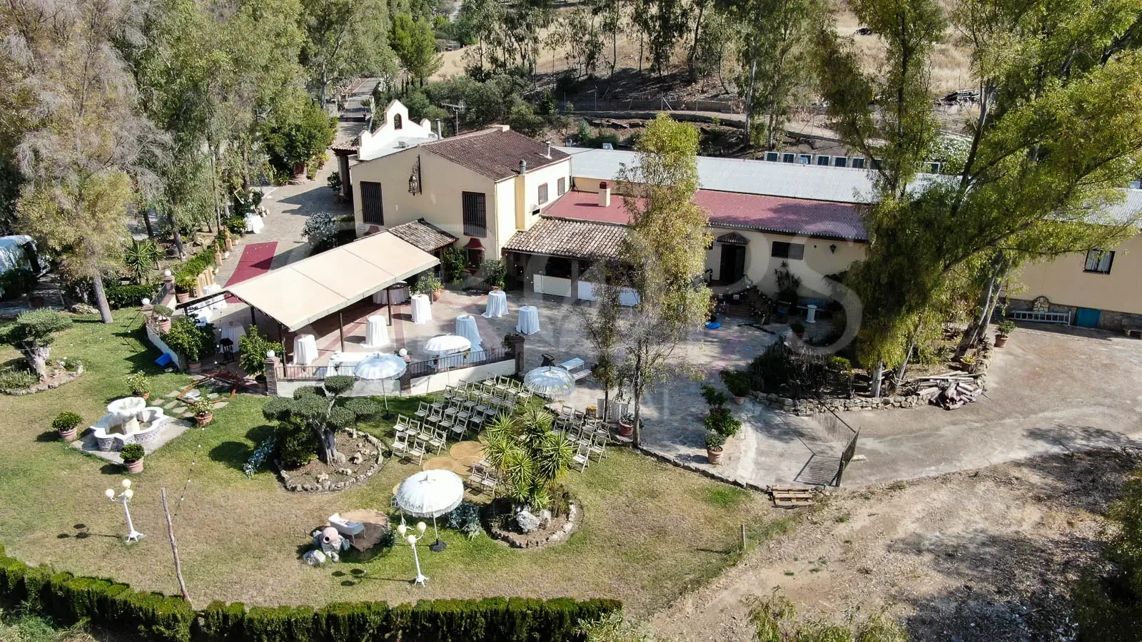 10-hectare event venue, hotel upside