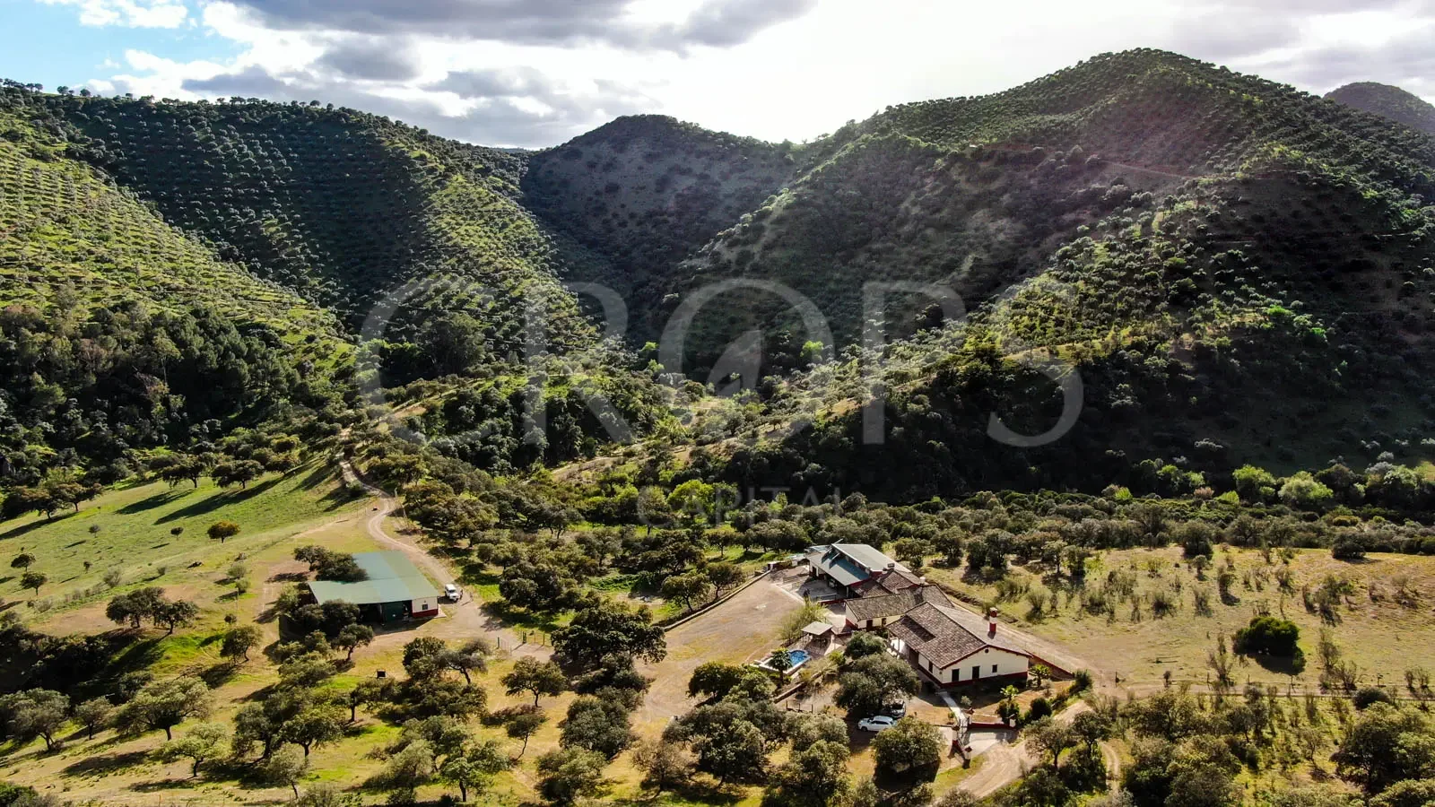 170-hectare hunting estate in Sierra Morena