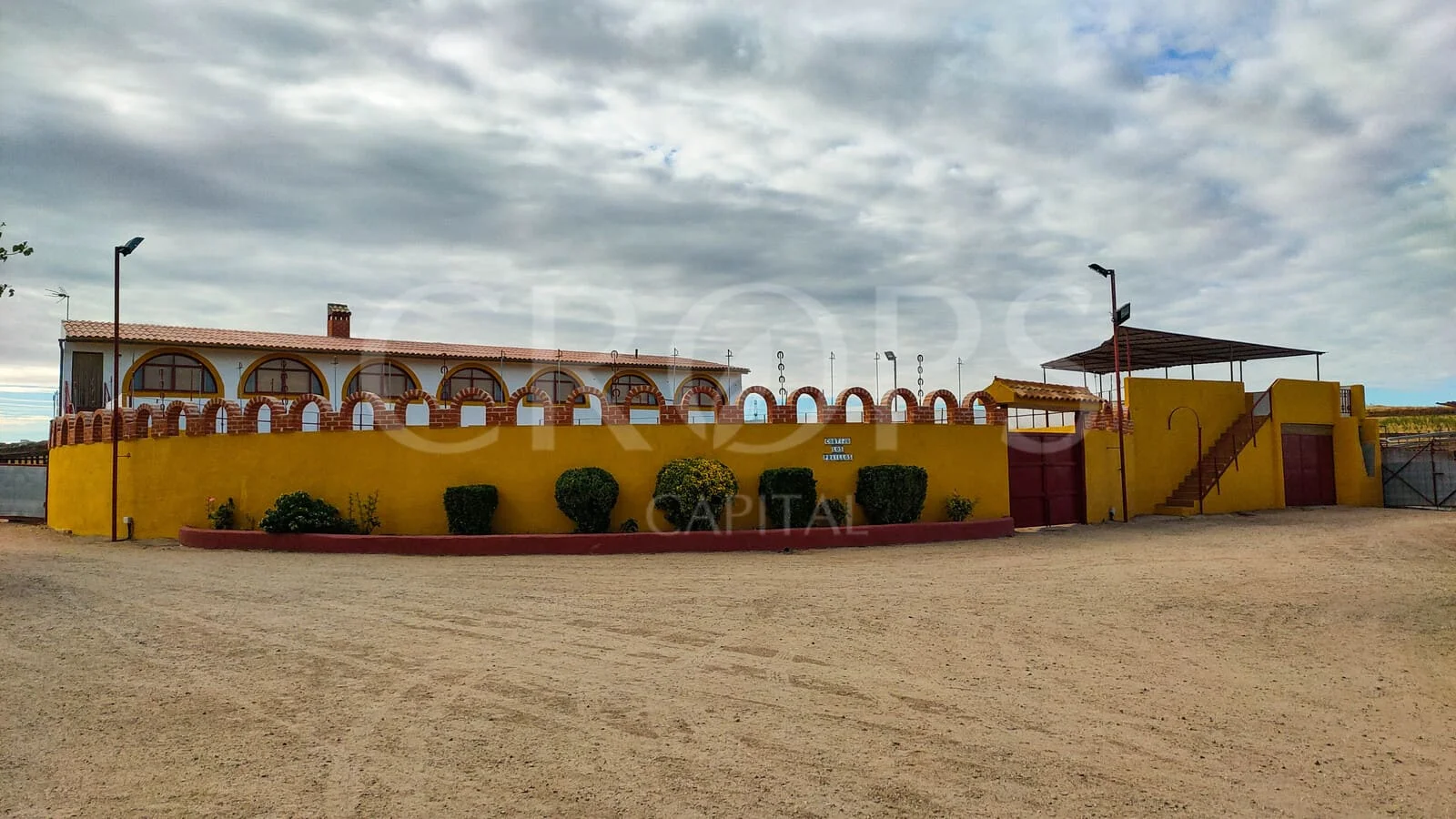 Finca para eventos con plaza de toros