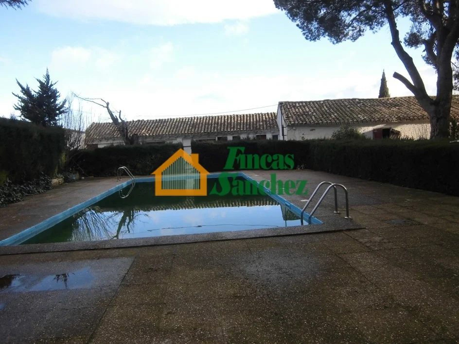 Large mixed-use estate with pool