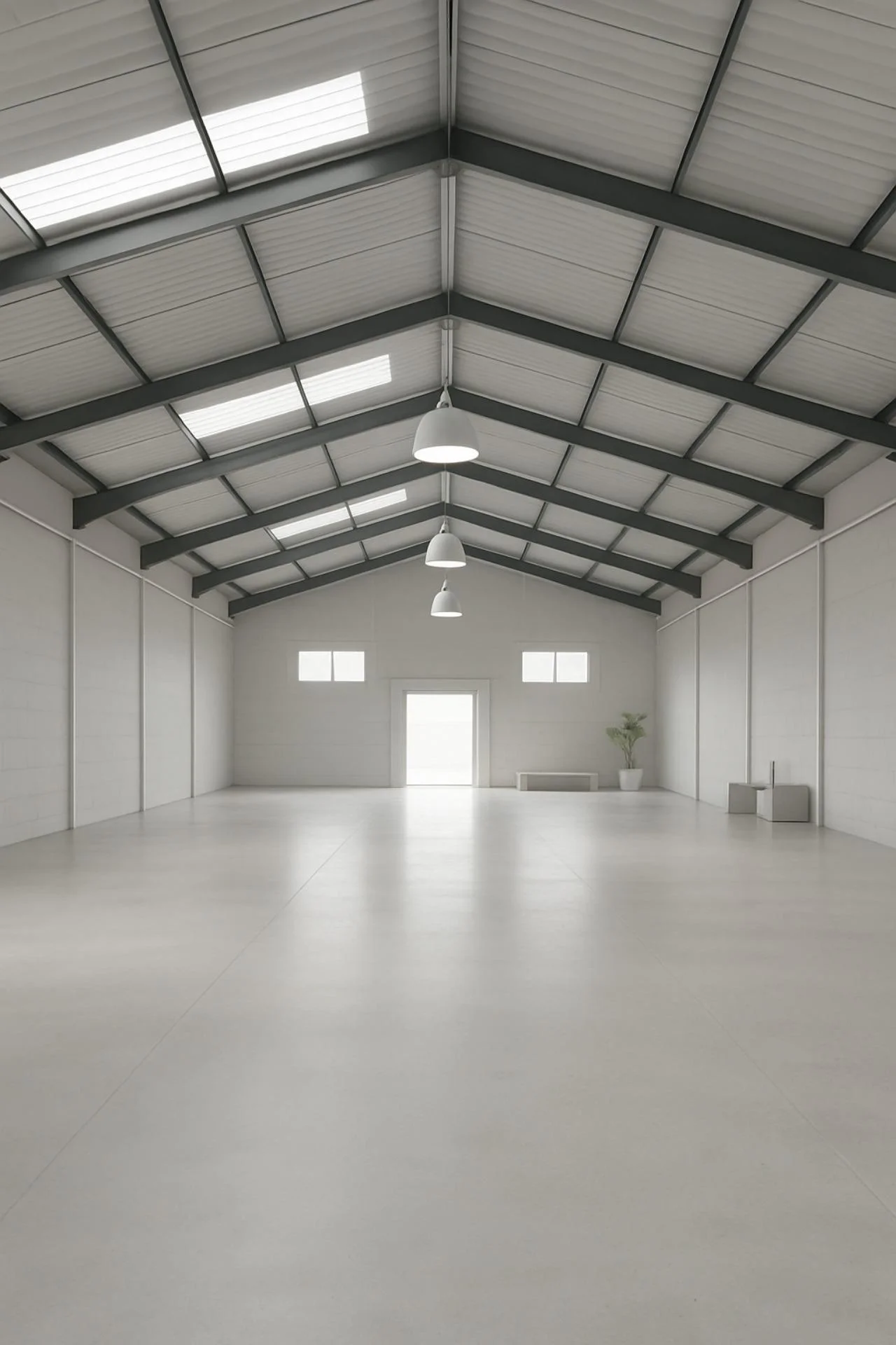 Nave industrial con 900 m² construidos