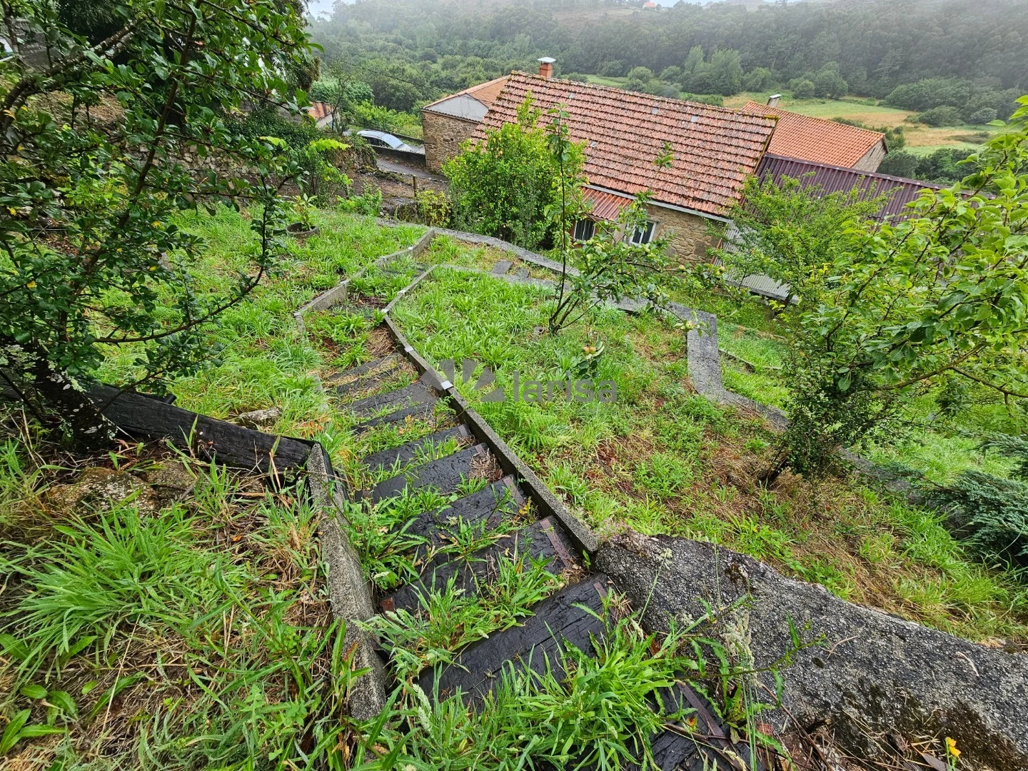Stone country house near Gures beach
