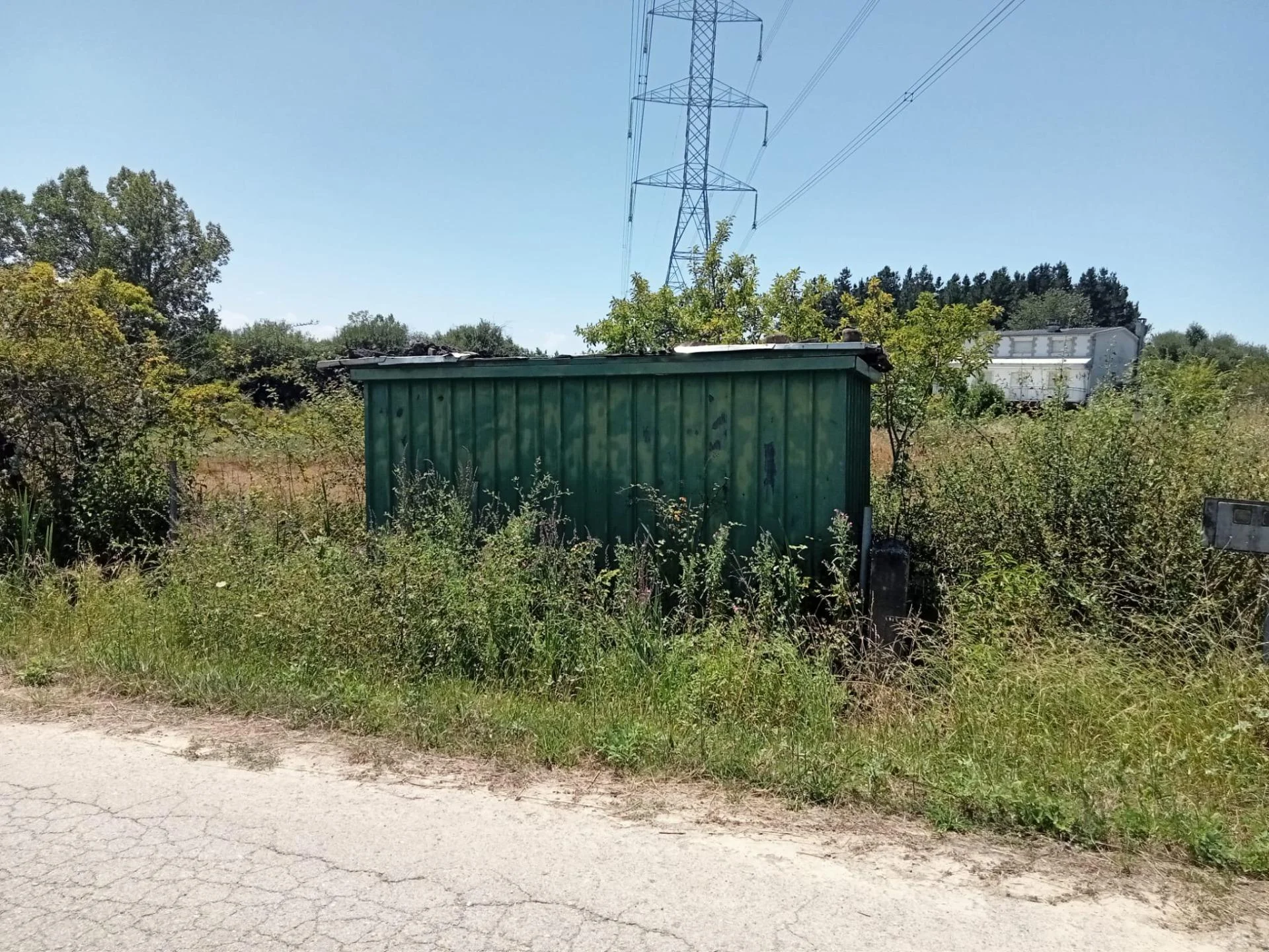 Rectangular plot near Ponferrada