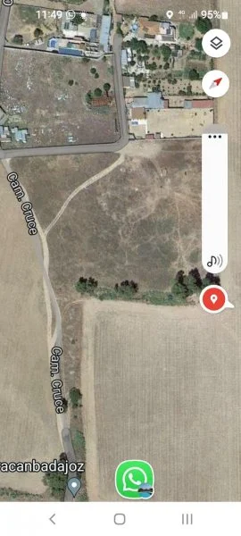 Finca rústica cerca de Badajoz, 7.000 m²