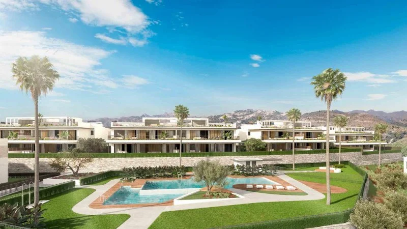 Villa nueva en Marbella con piscina privada