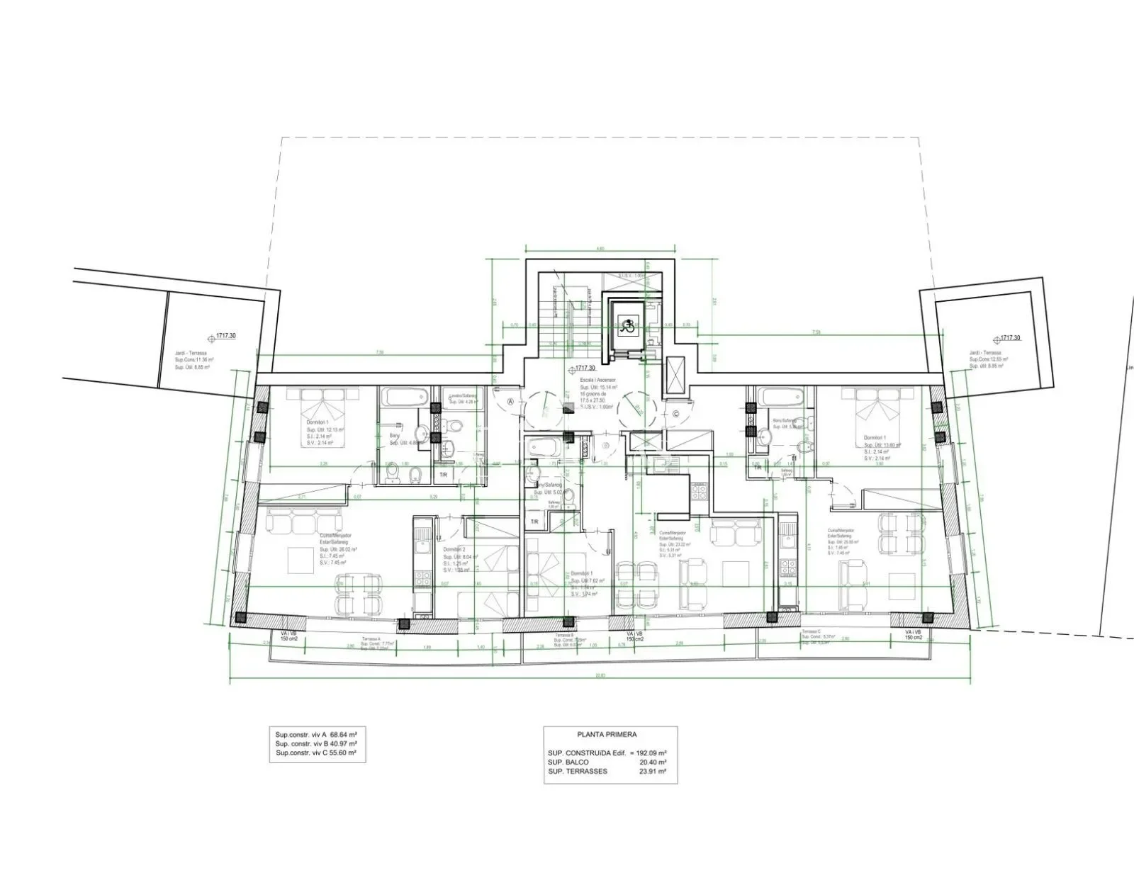 Apartamento nuevo en Canillo con terraza