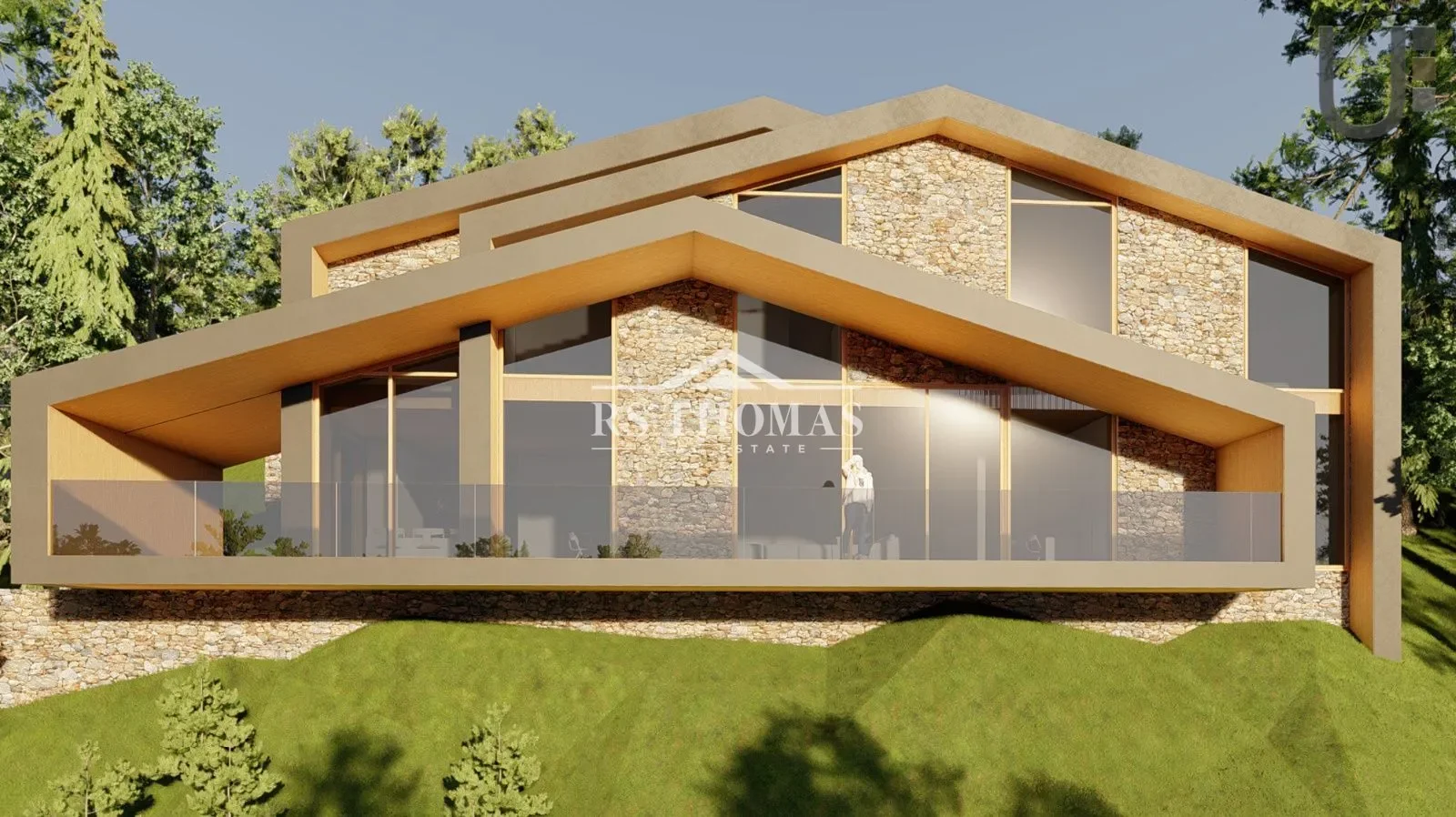 Canillo plot with permitted house project