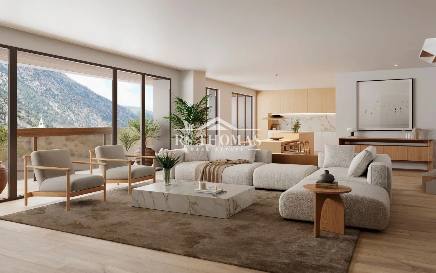 Apartamento de tres dormitorios en Escaldes centro