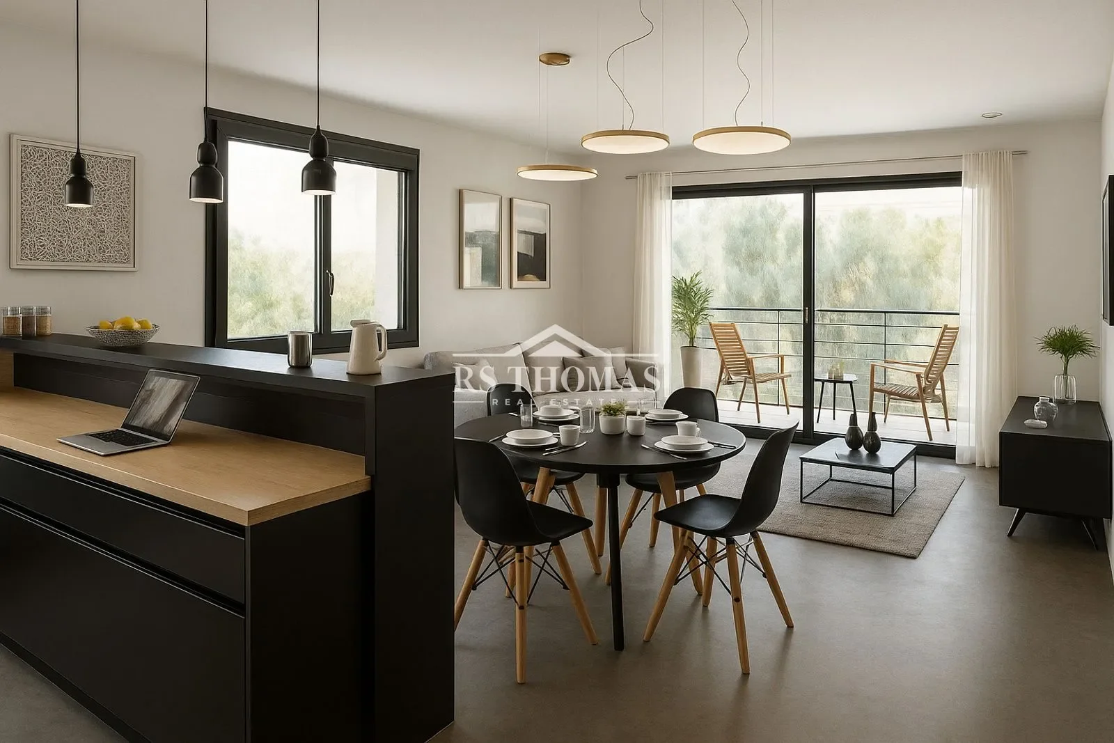 New-build penthouse in Escaldes, 2 bedrooms