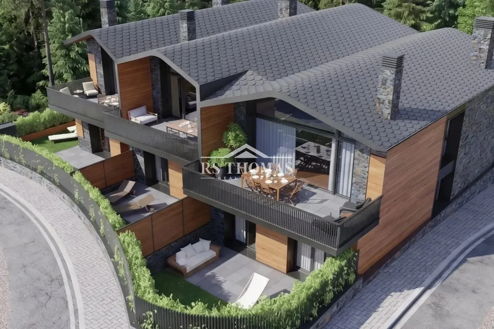 New townhouse in Incles, 289 m²
