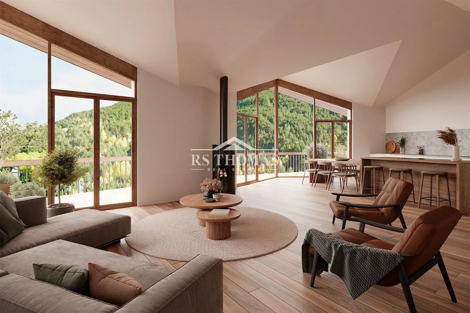 New-build Canillo ground-floor flat, 3 bedrooms