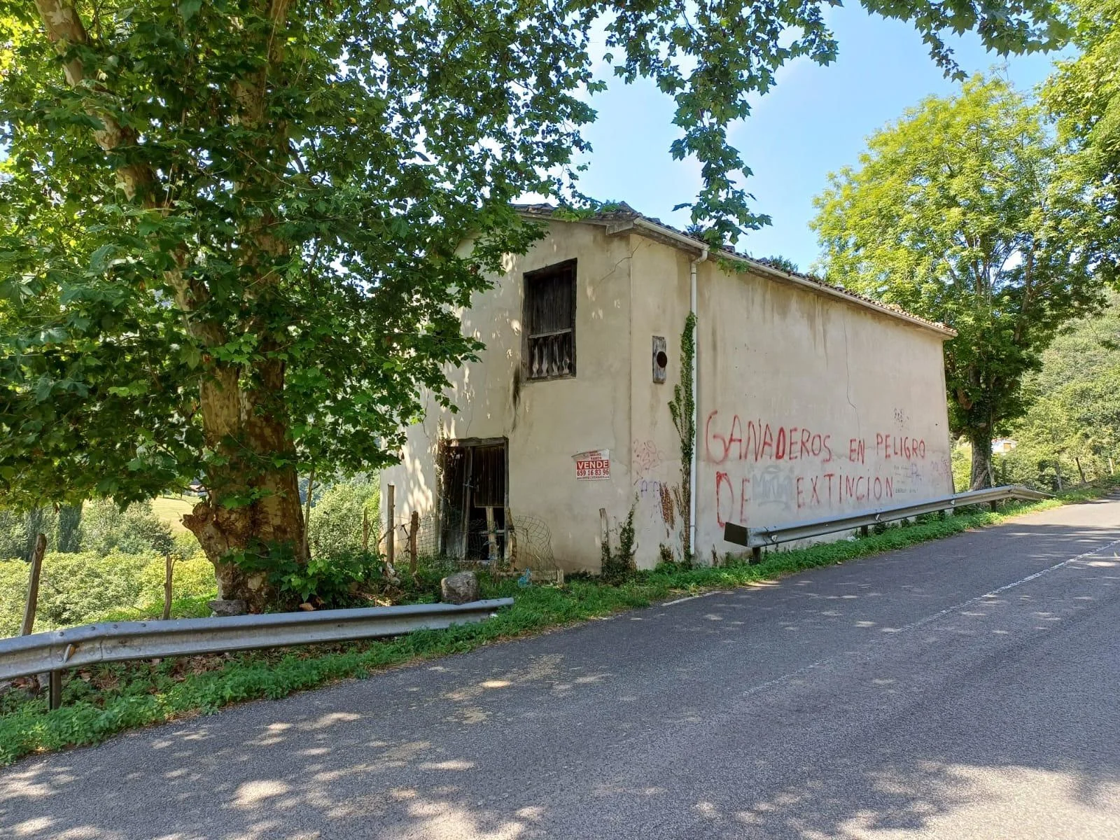 Cabaña para reformar con gran terreno