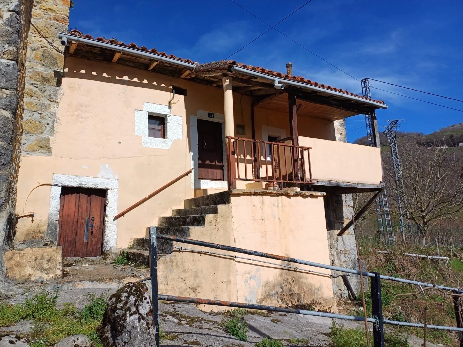 Casa de piedra en Bustablado, 3 habitaciones