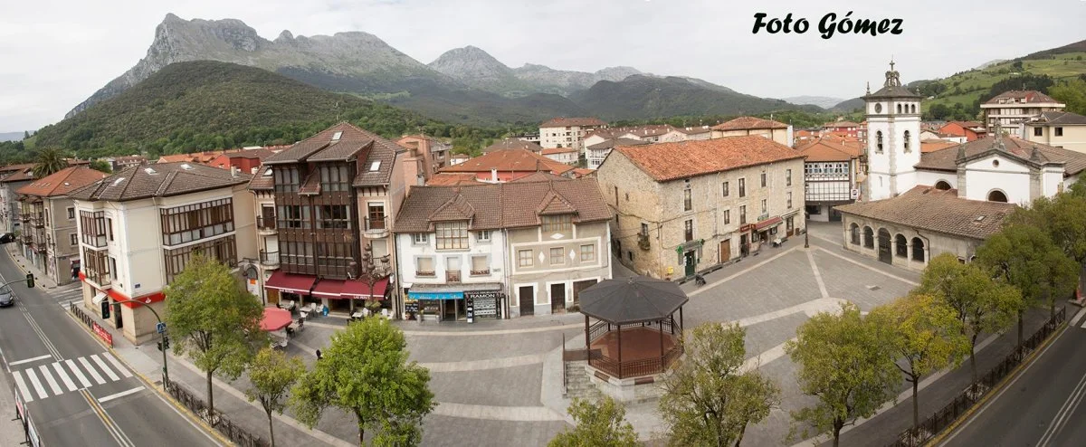 Central three-storey building, 420 m²