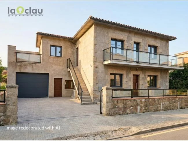 Casa independiente en L’Estany con ampliación