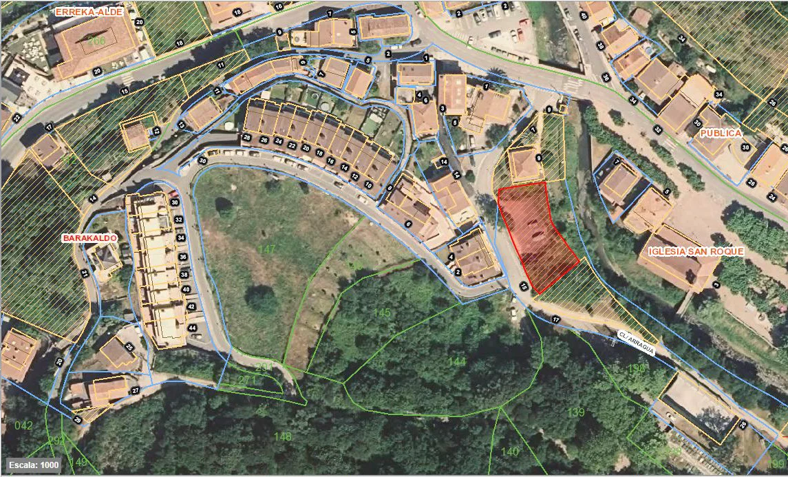 Solar urbano con proyecto residencial