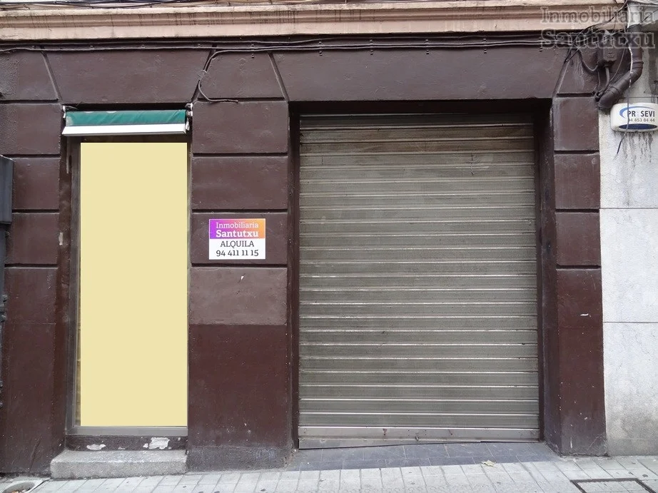 Local comercial en Santutxu con escaparate