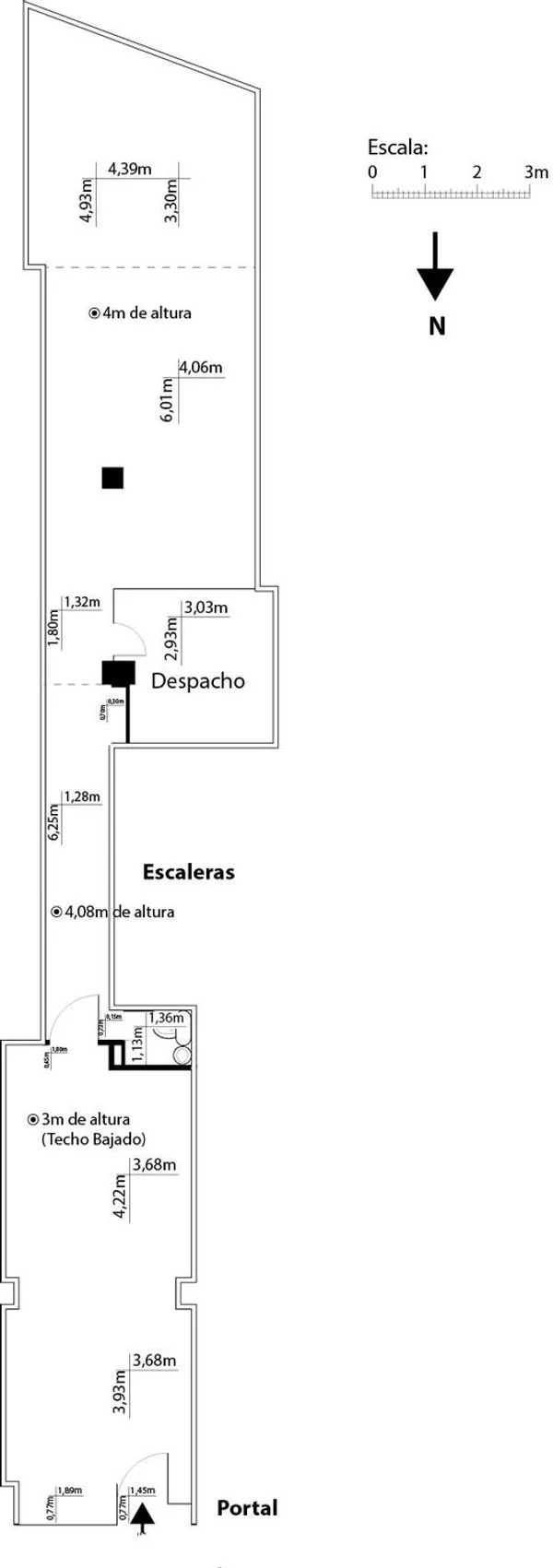 Local comercial en Indautxu, 120 m²