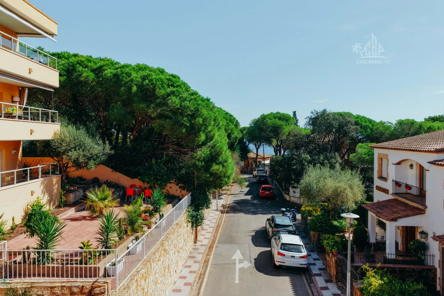 Sea-view Platja d'Aro flat, 4 bedrooms