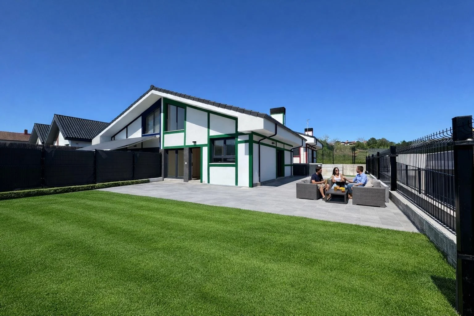Chalet nuevo en Sopelana, 215 m² y 4 dormitorios