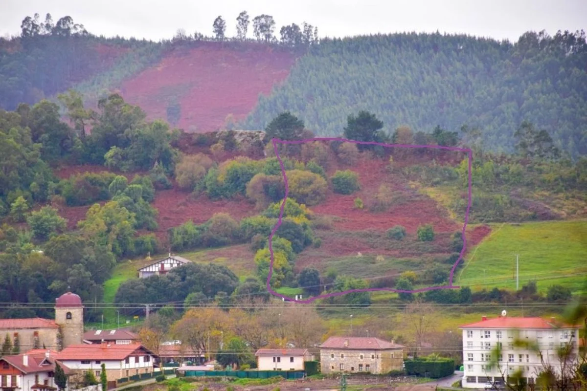 Terreno rural en Urduliz con potencial edificable