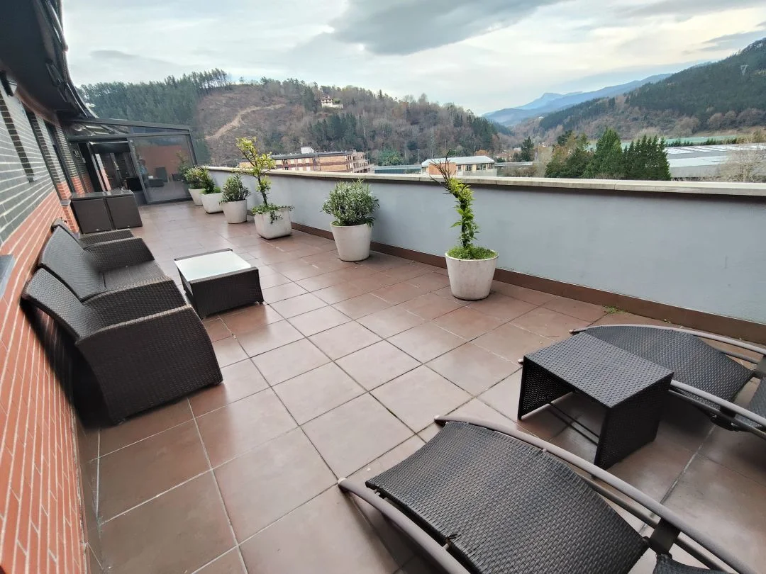 South-facing penthouse with 100 m² terrace