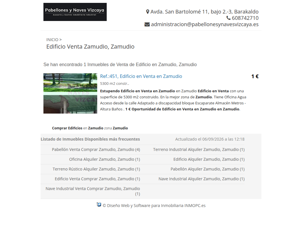 Zamudio building with 5,300 m²