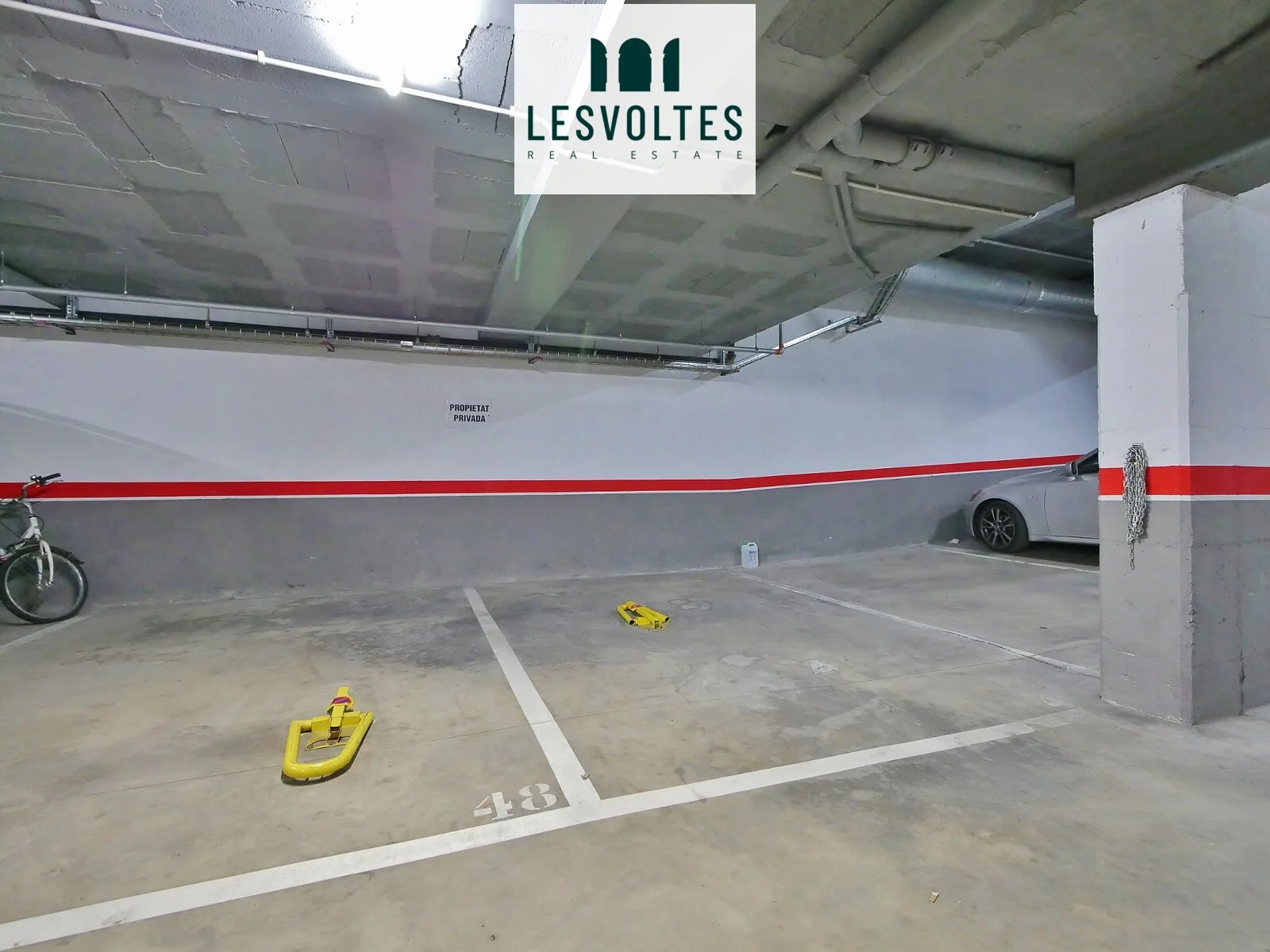 Plaza de aparcamiento céntrica de 23 m²