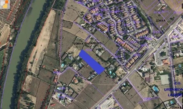 Parcela residencial urbana edificable