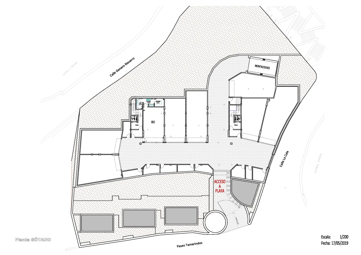Apartamento junto a la playa, 298 m²