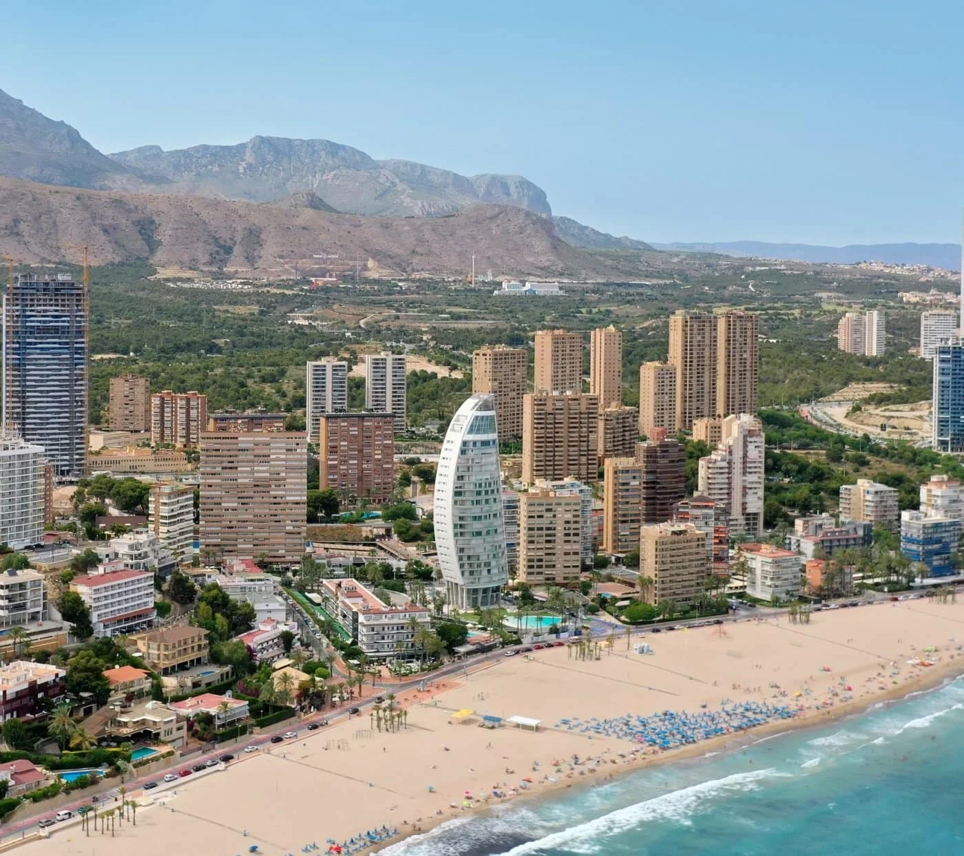 Apartamento nuevo frente al mar, 3 dormitorios