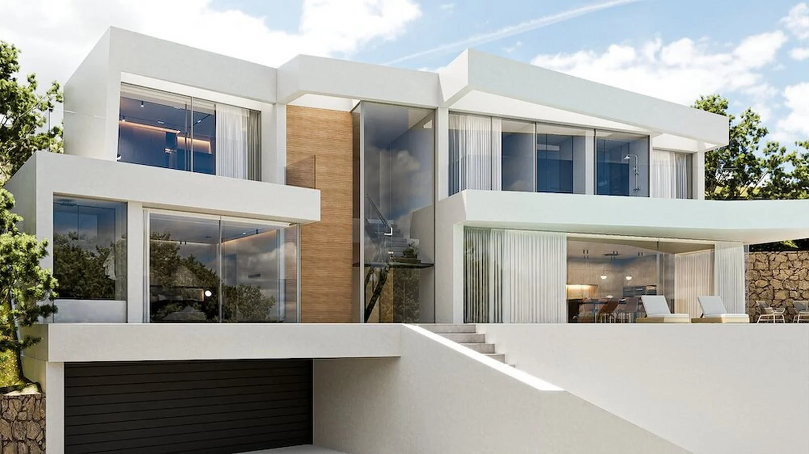 Modern sea-view villa in Altea