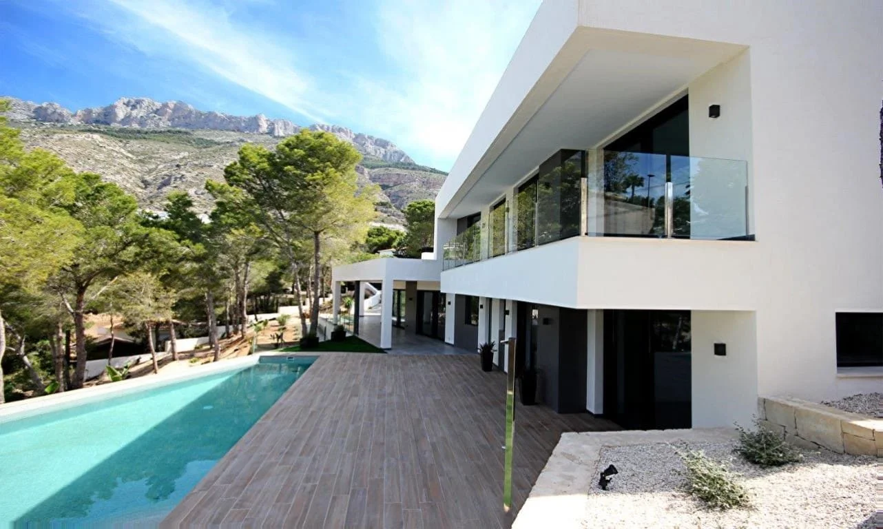 Modern Altea villa, 4 bedrooms