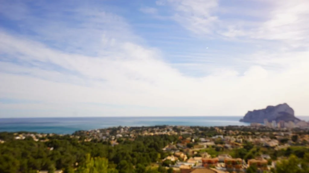 Villa moderna en Benissa con vistas al mar
